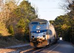 Amtrak Train 186 Arriving in Williamsburg